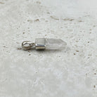 Danburite Natural Shard Sterling Silver Pendant, alternate angle — Eternal Spirit