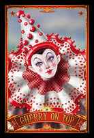 Divine Circus Oracle card illuminating the deck's rich colour palette — Eternal Spirit