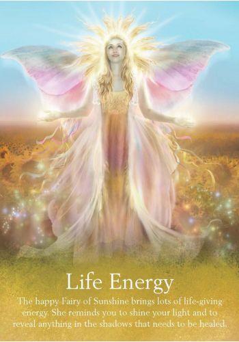 Oracle of the Fairies card exploring the deck's contemplative imagery — Eternal Spirit