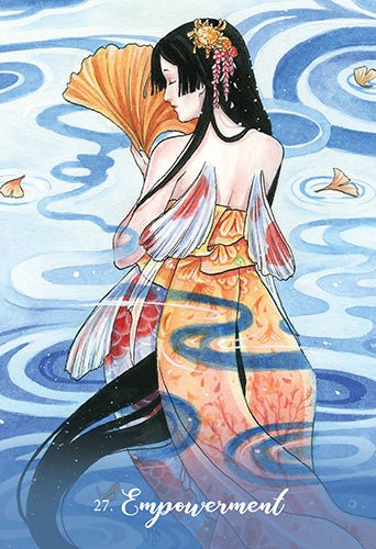 Foxfire Oracle card highlighting the deck's symbolic art — Eternal Spirit