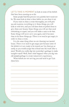 How to Love Yourself presenting the journal's reflective writing spaces — Eternal Spirit