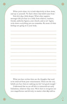 How to Love Yourself offering a glimpse of the journal's inner pages — Eternal Spirit