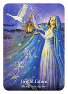 Goddess Dream Oracle card celebrating the deck's unique visual language — Eternal Spirit