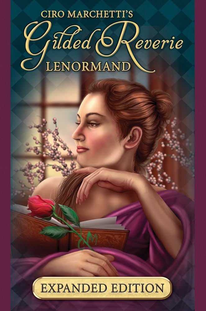 Gilded Reverie Lenormand Expanded Edition box with art-nouveau woman — Eternal Spirit