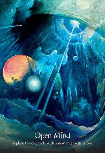 Sufi Wisdom Oracle card unveiling the deck's spiritual symbolism — Eternal Spirit