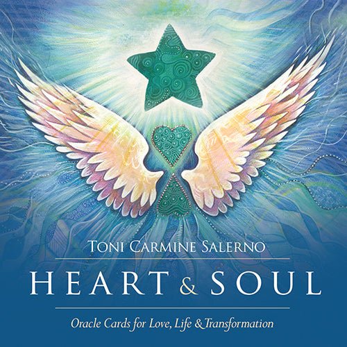 Heart and Soul Oracle box with angel and rainbow wings by Toni Carmine Salerno — Eternal Spirit