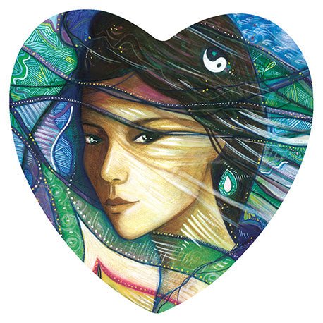 Heart & Soul Oracle card showing the deck's detailed artistic vision — Eternal Spirit