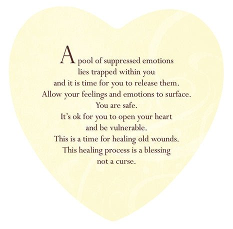 Heart & Soul Oracle card reflecting the deck's transcendent artwork — Eternal Spirit