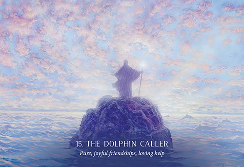 Oracle of the Hidden Worlds Oracle card reflecting the deck's transcendent artwork — Eternal Spirit