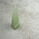 Jade Crystal Obelisk, 9.5 x 2.5 x 2.5cm — Eternal Spirit