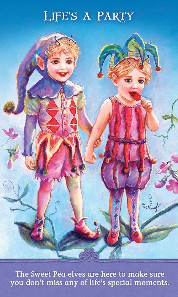 Joyful Inspirations Oracle card exhibiting the deck's transformative card art — Eternal Spirit