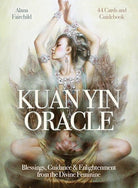 Kuan Yin Oracle box with goddess and white dragons by Alana Fairchild — Eternal Spirit