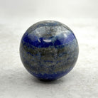 Lapis Lazuli Crystal Sphere, 5 x 5 x 5cm, alternate angle — Eternal Spirit