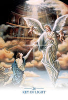 Lightworker Oracle card showcasing the deck's evocative imagery — Eternal Spirit