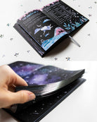 Dreamy Moons "A Journey Within revealing the journal's guided writing prompts — Eternal Spirit
