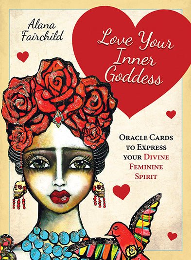 Love Your Inner Goddess Oracle box with goddess art by Alana Fairchild — Eternal Spirit