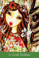Love Your Inner Goddess Oracle card illuminating the deck's rich colour palette — Eternal Spirit