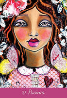 Love Your Inner Goddess Oracle card presenting the deck's visionary illustrations — Eternal Spirit