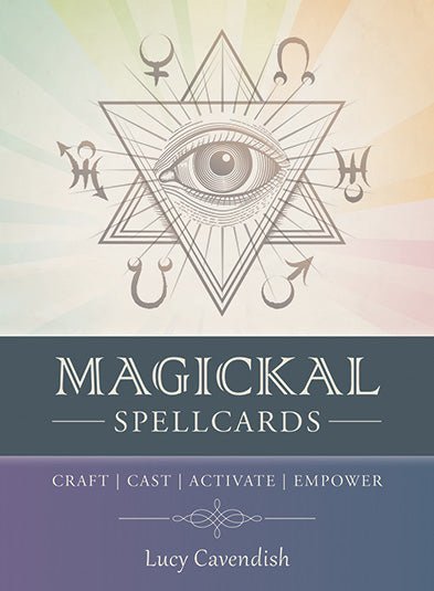 Magickal Spellcards box with pentagram symbol by Lucy Cavendish — Eternal Spirit