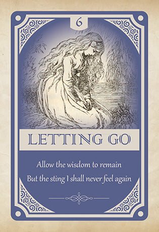 Magickal Spellcards Oracle card showing the deck's detailed artistic vision — Eternal Spirit