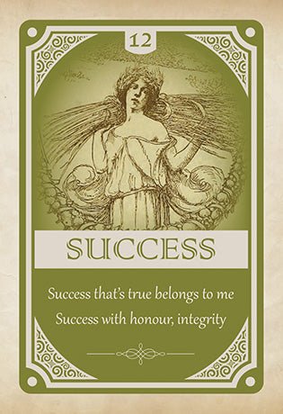 Magickal Spellcards Oracle card exploring the deck's contemplative imagery — Eternal Spirit