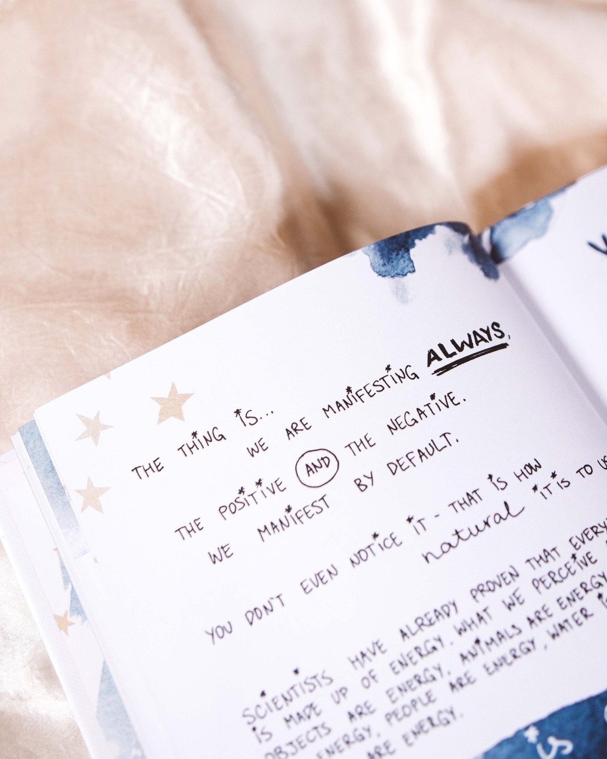 Dreamy Moons "Manifest presenting the journal's reflective writing spaces (manifest view 7) — Eternal Spirit