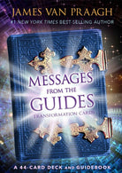 Messages from the Guides Oracle box by James Van Praagh with spirit imagery — Eternal Spirit