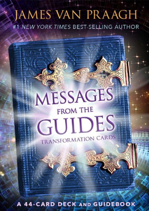 Messages from the Guides Oracle box by James Van Praagh with spirit imagery — Eternal Spirit