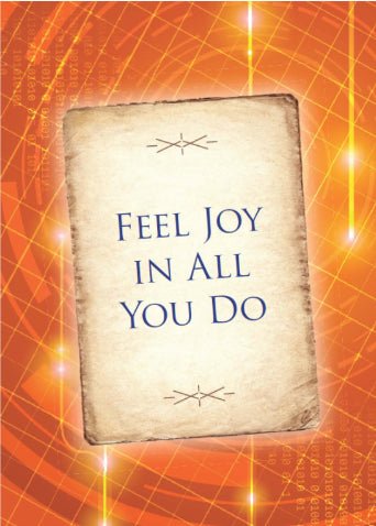 Messages from the Guides Oracle card reflecting the deck's transcendent artwork — Eternal Spirit
