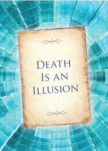 Messages from the Guides Oracle card demonstrating the deck's inspired artistry — Eternal Spirit