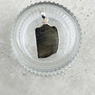 Moldavite Natural Sterling Silver Pendant Broad — Eternal Spirit