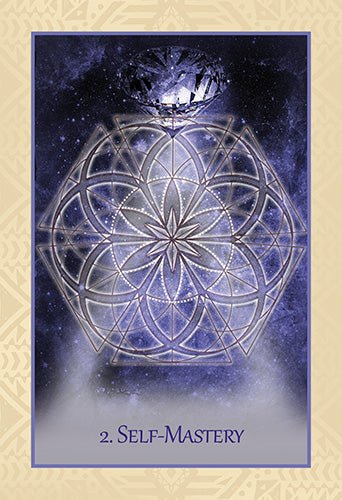 The Native Heart Healing Oracle card revealing the deck's deeply layered symbolism — Eternal Spirit