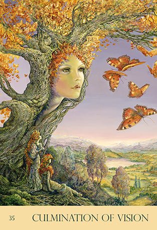 Nature's Whispers Oracle card capturing the deck's intuitive artistry — Eternal Spirit