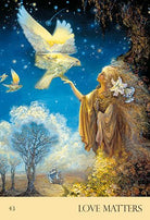 Nature's Whispers Oracle card offering a glimpse of the deck's sacred imagery — Eternal Spirit