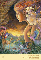 Nature's Whispers Oracle card showing the deck's detailed artistic vision — Eternal Spirit