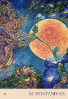 Nature's Whispers Oracle card featuring the deck's enchanting card art — Eternal Spirit