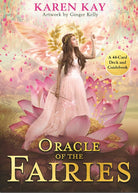 Oracle of the Fairies box with fairy in pink blossoms by Karen Kay — Eternal Spirit