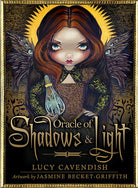 Oracle of Shadows and Light box with big-eyed gothic girl by Lucy Cavendish — Eternal Spirit