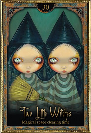 Oracle of Shadows & Light Oracle card revealing the deck's deeply layered symbolism — Eternal Spirit