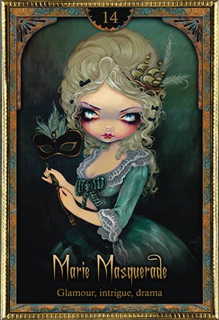 Oracle of Shadows & Light Oracle card exhibiting the deck's transformative card art — Eternal Spirit