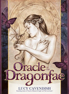 Oracle of the Dragonfae box with winged fairy and dragon by Lucy Cavendish — Eternal Spirit