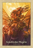 Oracle of the Dragonfae Oracle card portraying the deck's otherworldly aesthetic — Eternal Spirit