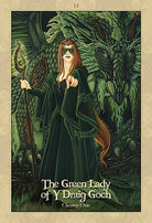 Oracle of the Dragonfae Oracle card exhibiting the deck's transformative card art — Eternal Spirit