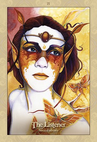 Oracle of the Dragonfae Oracle card celebrating the deck's unique visual language — Eternal Spirit
