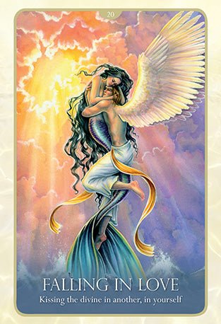 Oracle of the Mermaids Oracle card displaying the deck's hand-painted illustrations — Eternal Spirit
