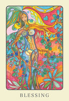 Peace Oracle card offering a glimpse of the deck's sacred imagery — Eternal Spirit