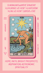 Solis Divinity Tarot (Pink Edition) card illuminating the deck's rich colour palette — Eternal Spirit