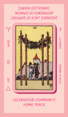 Solis Divinity Tarot (Pink Edition) card capturing the deck's intuitive artistry — Eternal Spirit