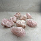 Rose Quartz Crystal Rough | Small, alternate angle — Eternal Spirit