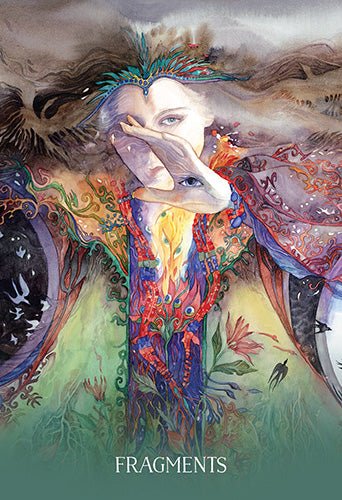 Sacred Earth Oracle card showing the deck's detailed artistic vision — Eternal Spirit
